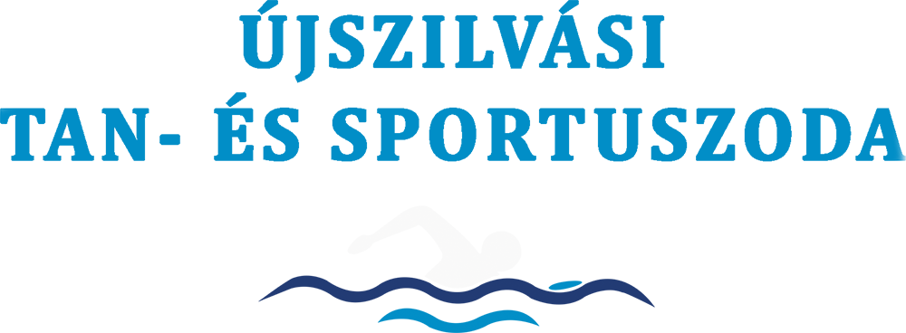 Újszilvási Tan- és Sportuszoda logója